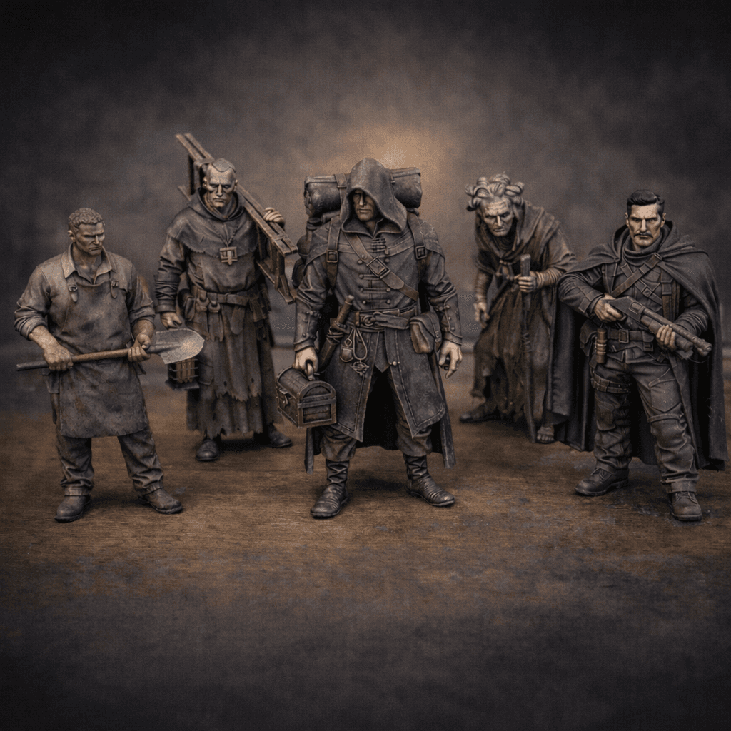 Characters with a job to do